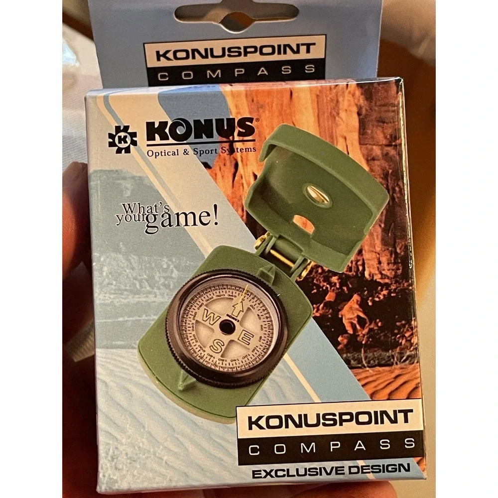 4089 Konustrek-1 Metal Compass, Konus USA Corporation - Teach Children & Adults